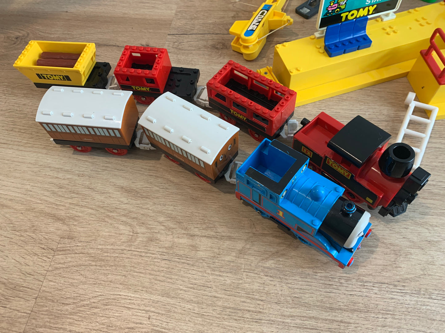 1990 Tomy Trains Original Toy Set