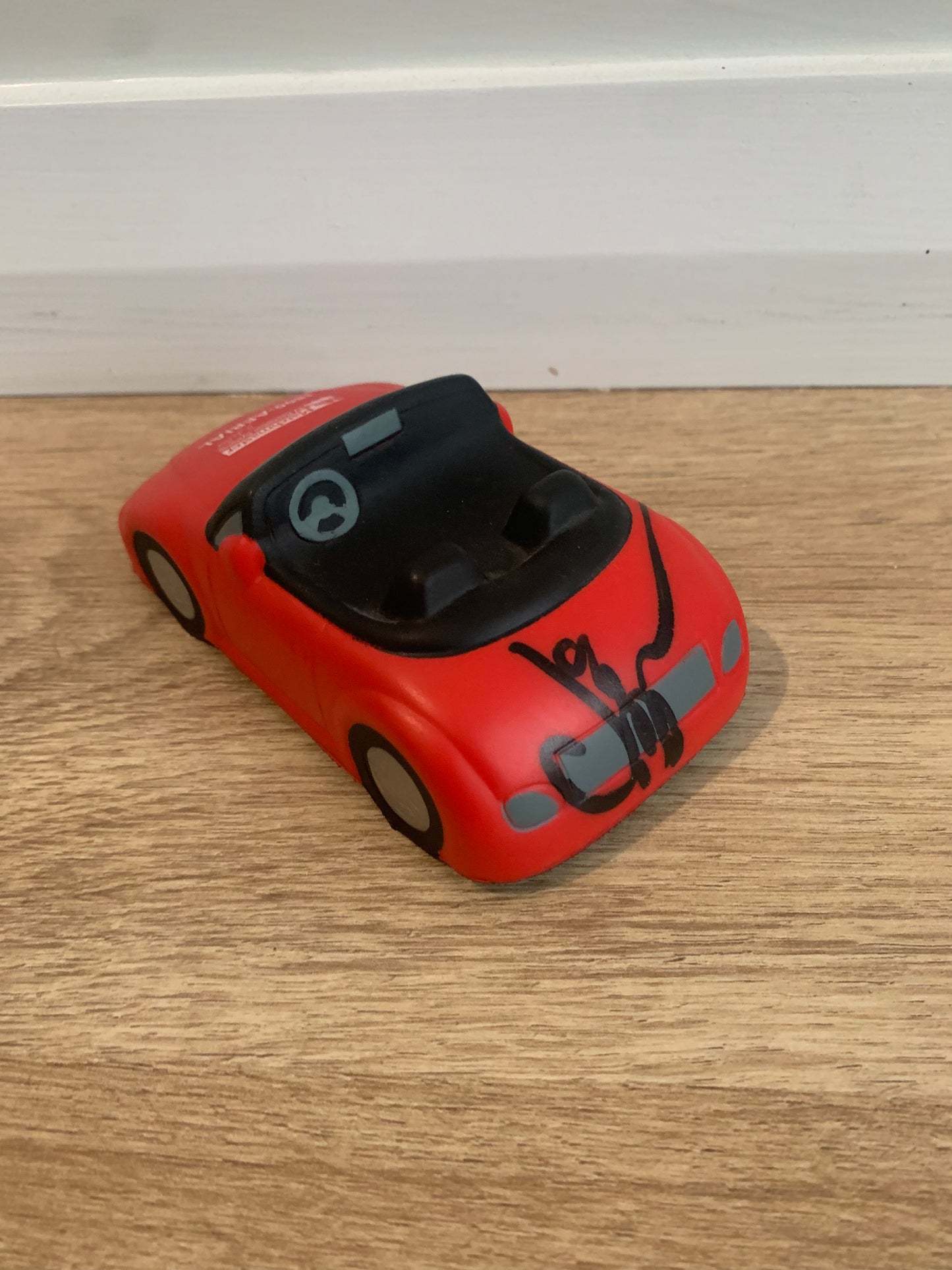 Jason Bargwanna Signed Foam Car