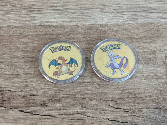 Pokémon Gold Tazo Coins