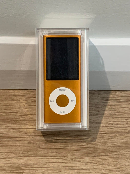 iPod Nano 4th Gen 8GB Sealed Unopened Original Unboxed Brand New - Orange