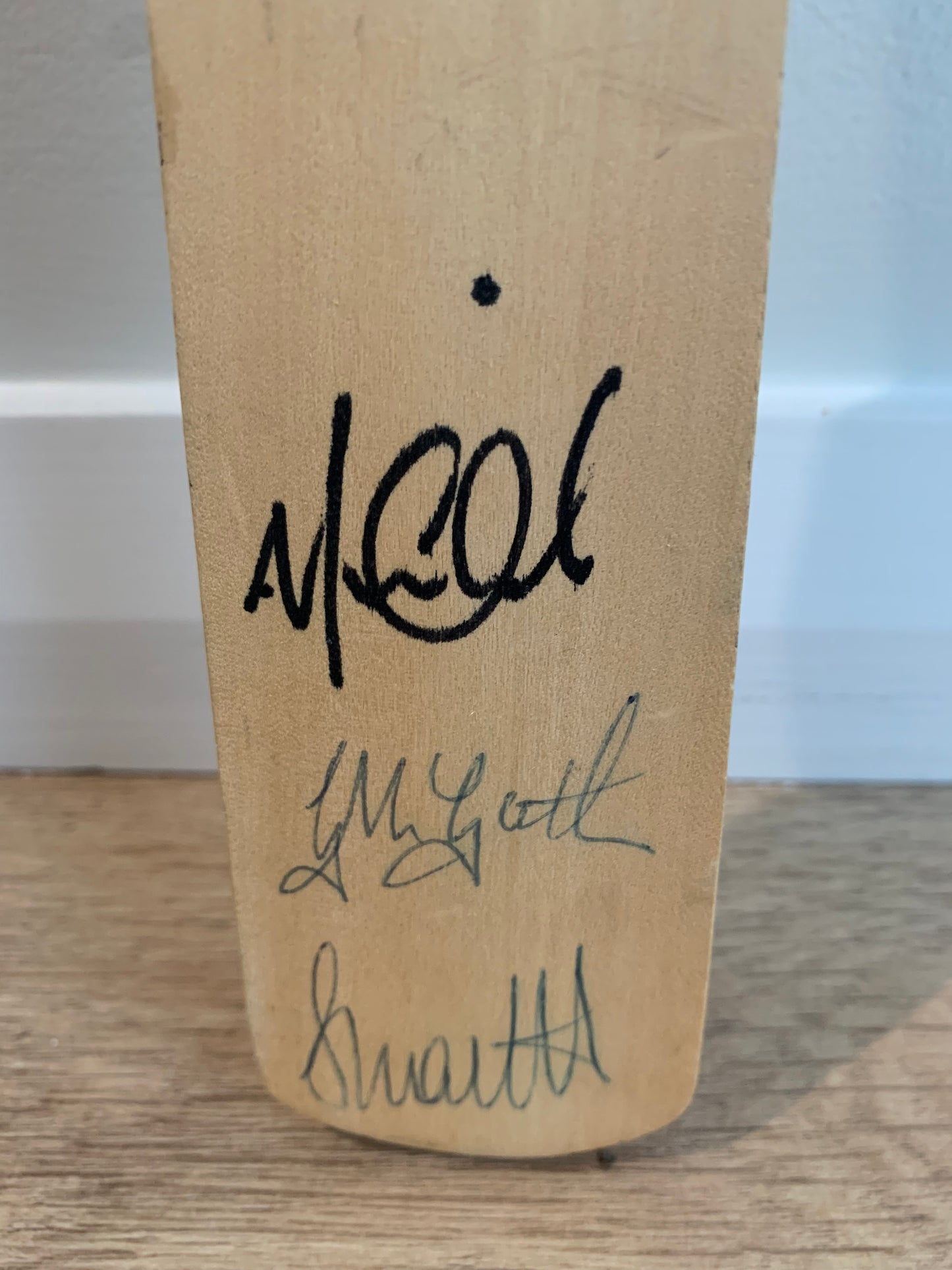 Signed Australian Mini Cricket Bat