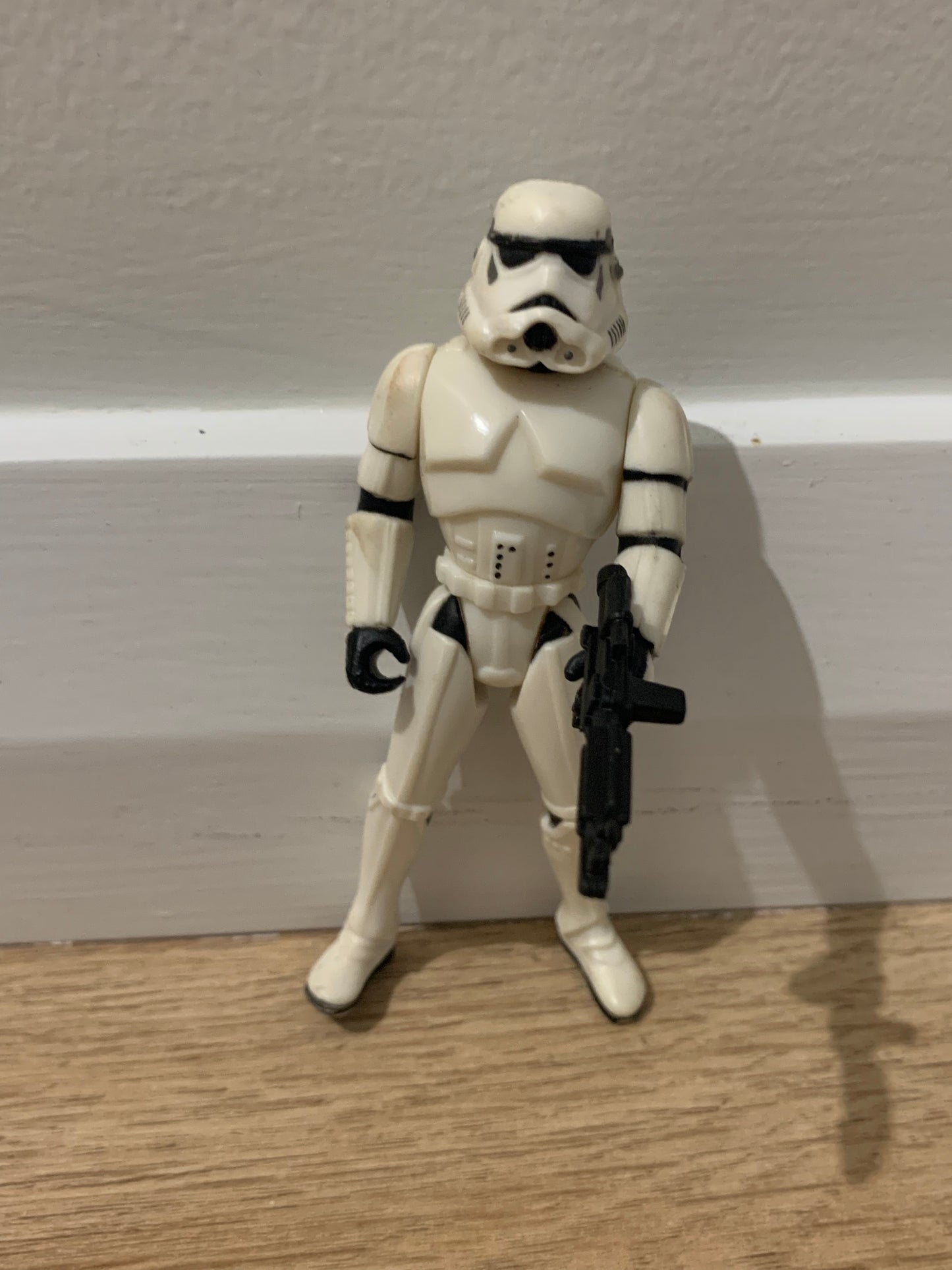 Original 1990s Star Wars Luke Skywalker Storm Trooper New Hope Figurine