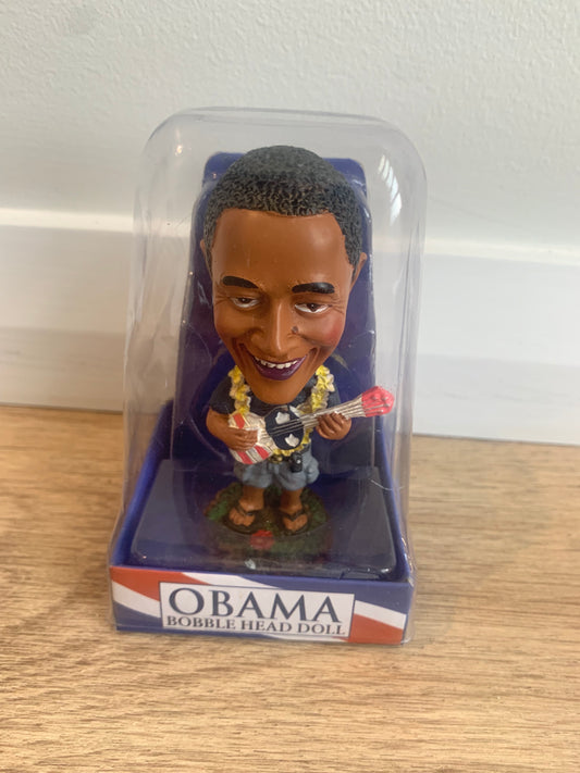 Obama Bobble Head Ukulele