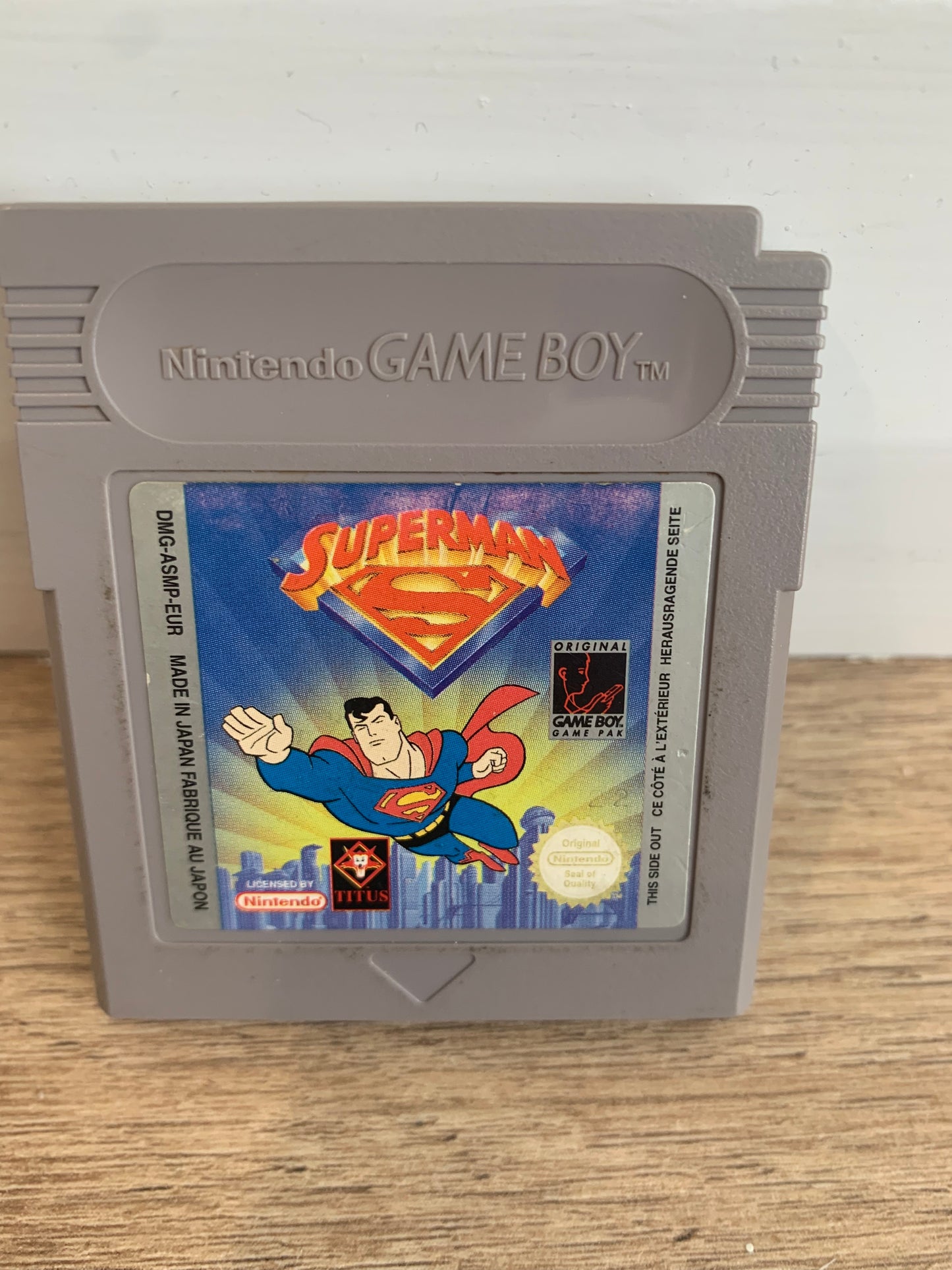 Original Superman Gameboy Game