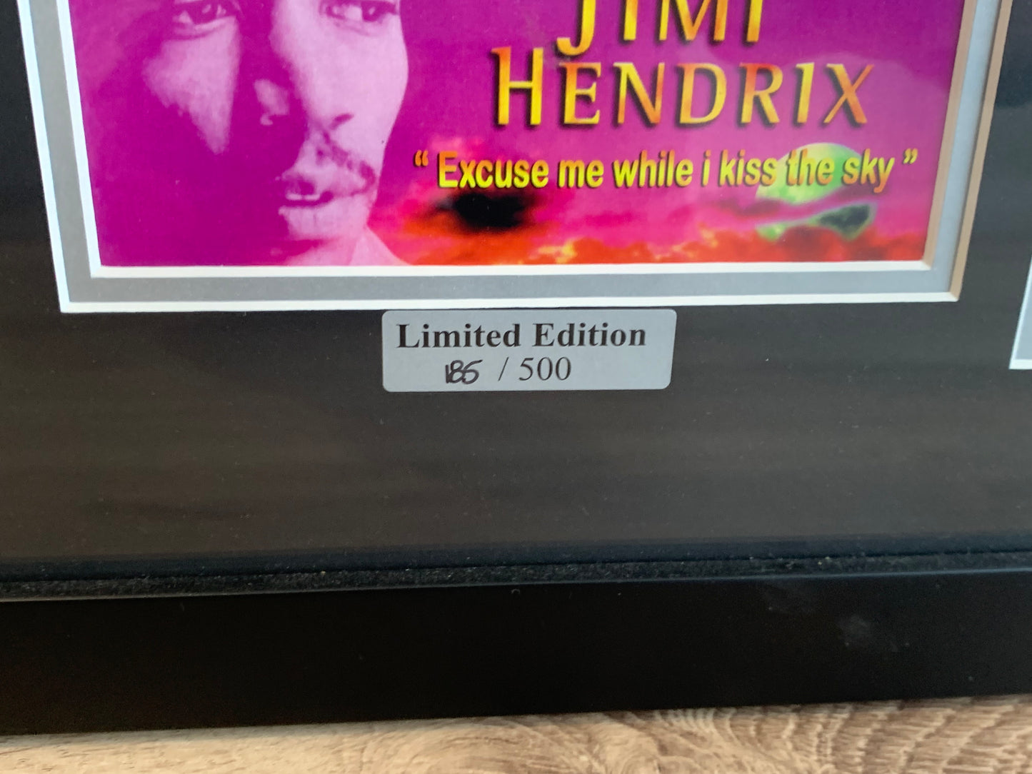 Jimi Hendrix Collectors Frame