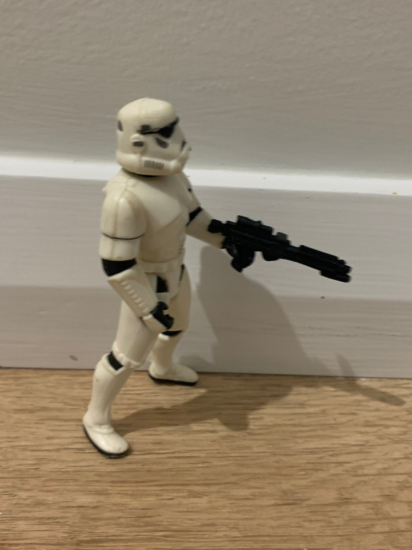 Original 1990s Star Wars Luke Skywalker Storm Trooper New Hope Figurine