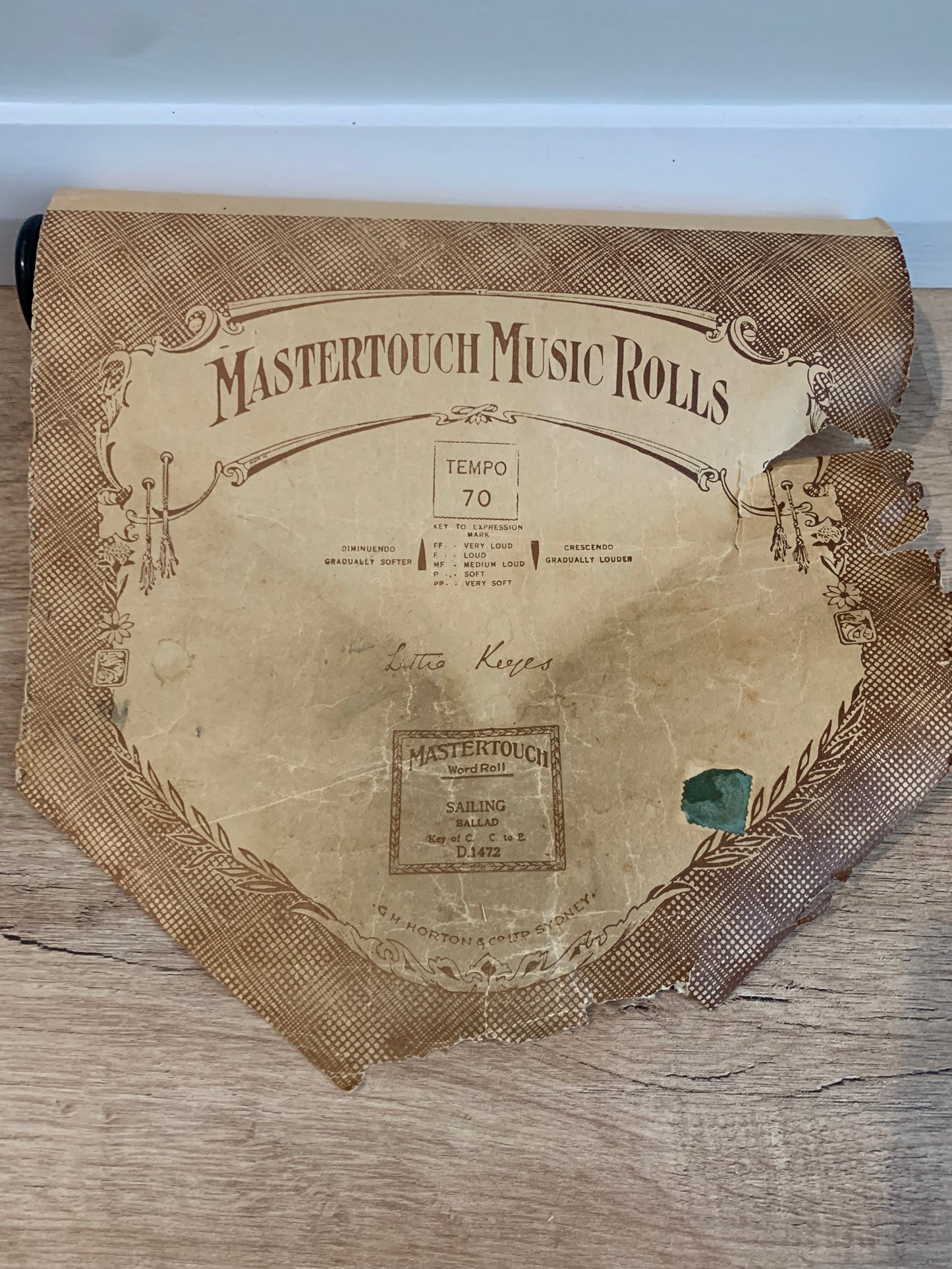 Mastertouch Piano Roll