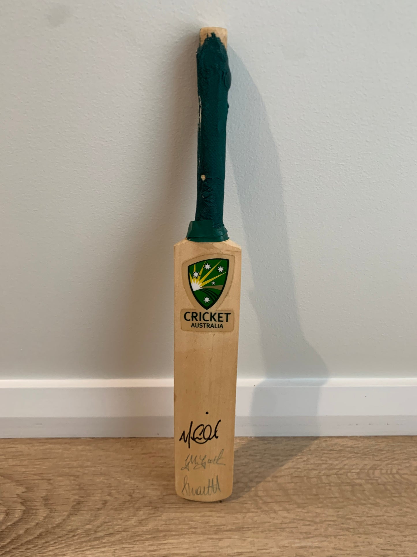 Signed Australian Mini Cricket Bat