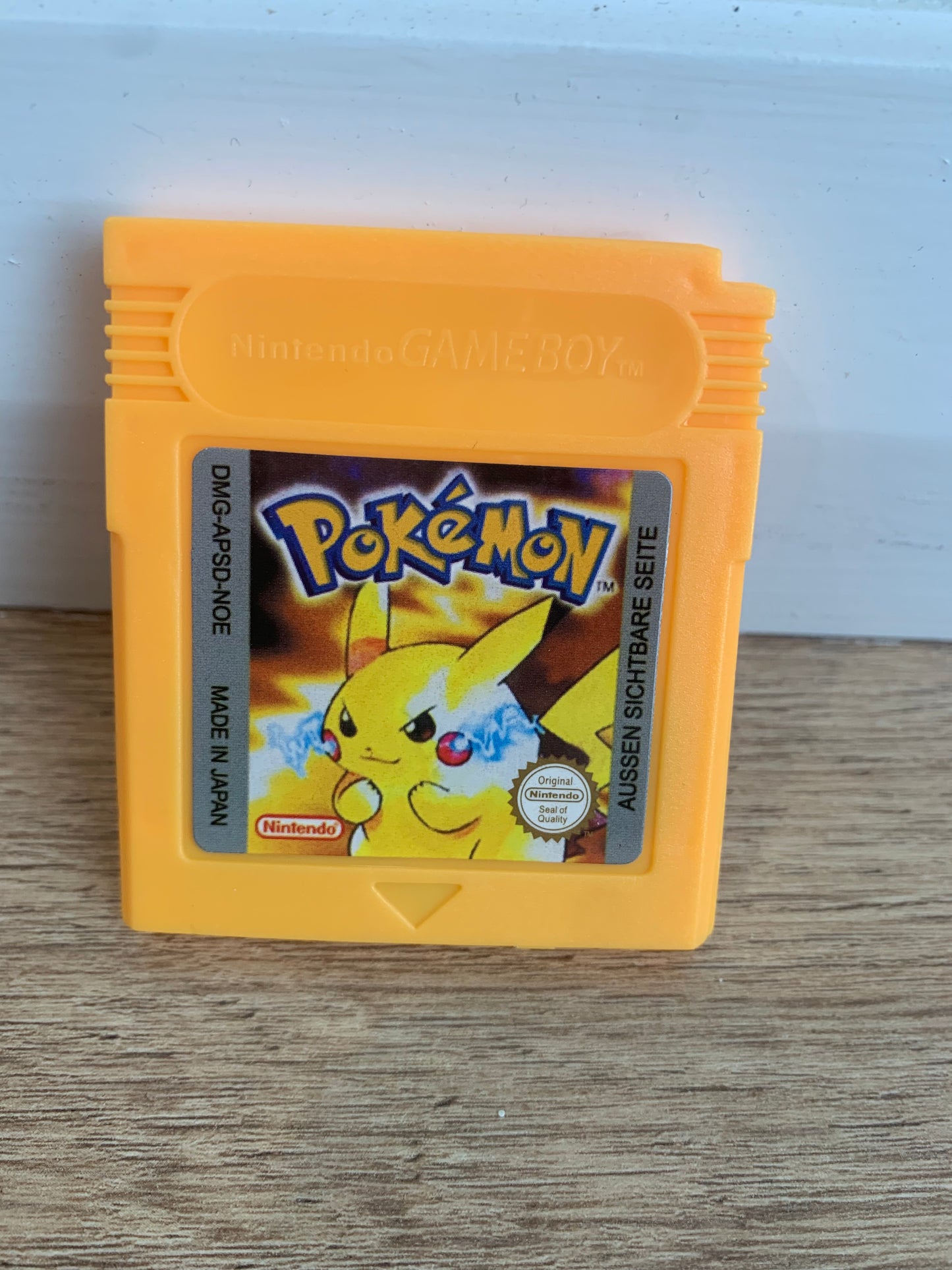 Pokémon Yellow Gameboy Game