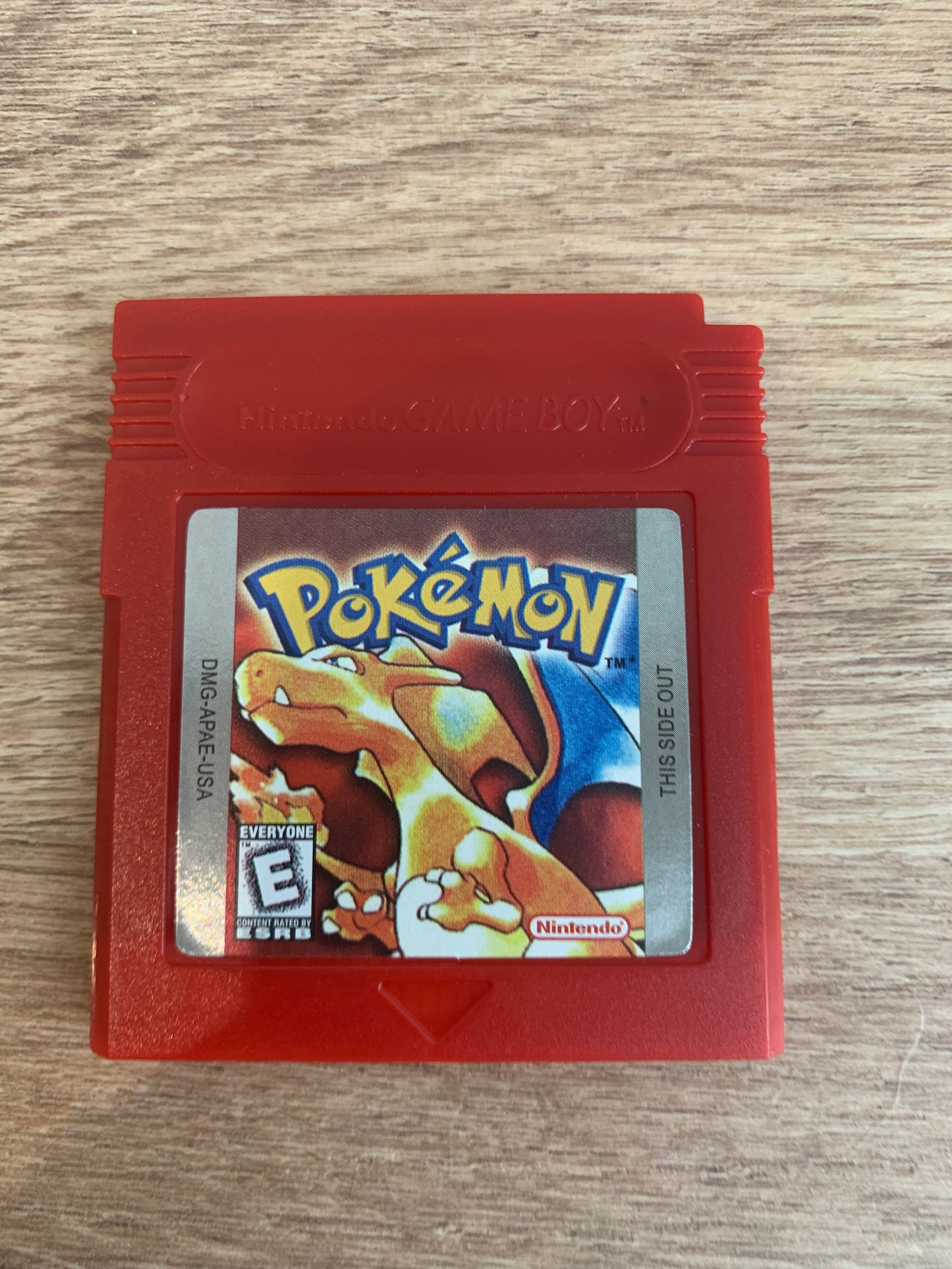 Pokémon Red Gameboy Game