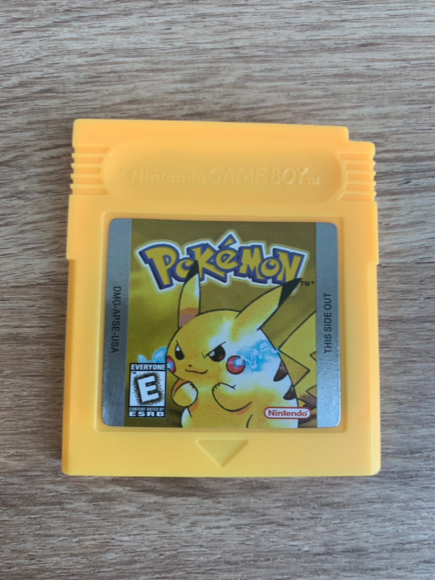 Pokémon Yellow Gameboy Game