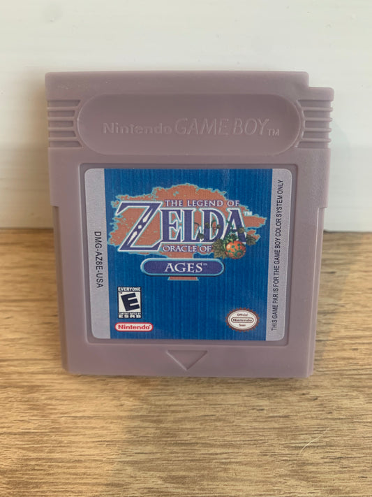 The Legend of Zelda Oracle of Ages Gameboy Game