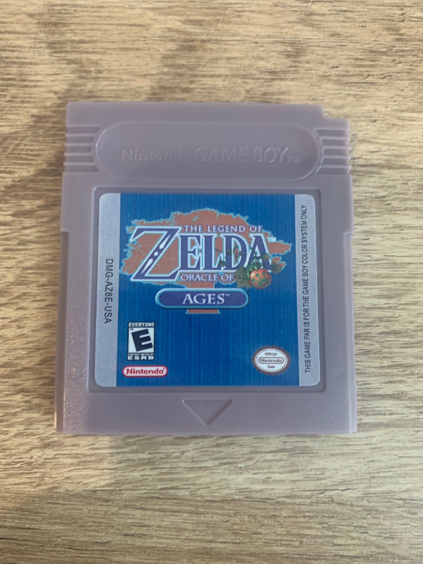 The Legend of Zelda Oracle of Ages Gameboy Game