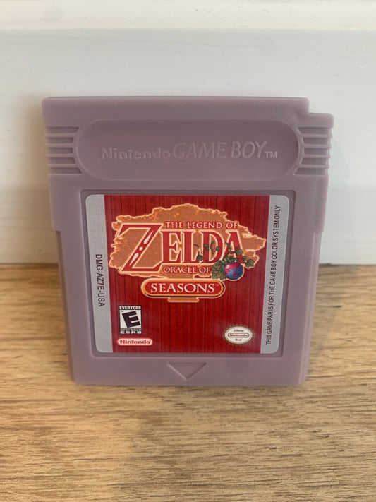 The Legend of Zelda Oracle of Seasons Gameboy Game