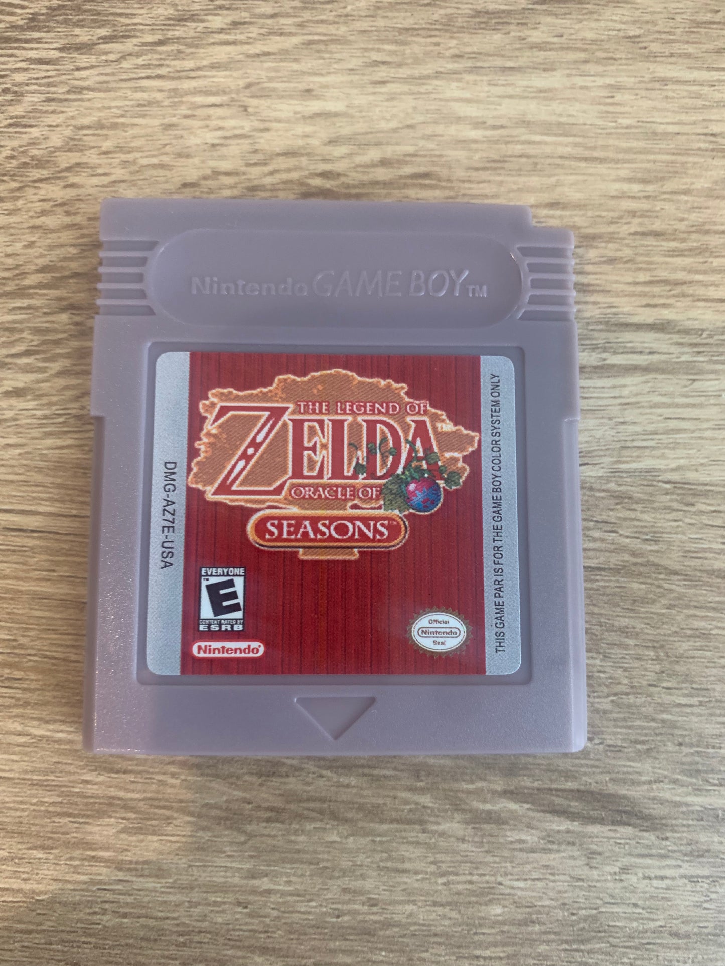 The Legend of Zelda Oracle of Seasons Gameboy Game